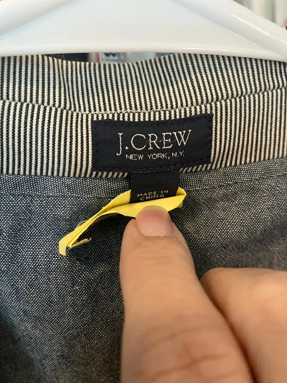 J. Crew Light Gray Men’s Blazer - Seersucker Texture